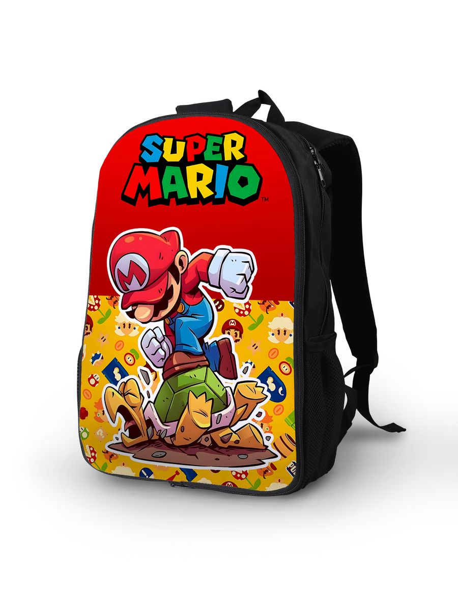 картинка Рюкзак Портфель Super Mario Супер Марио Игра Game Evolution от магазина Каждому Своё