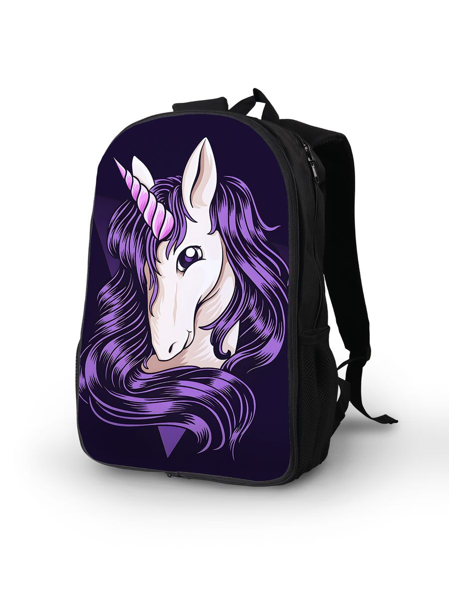 картинка Рюкзак Портфель Милые животные Unicorn Единорог от магазина Каждому Своё