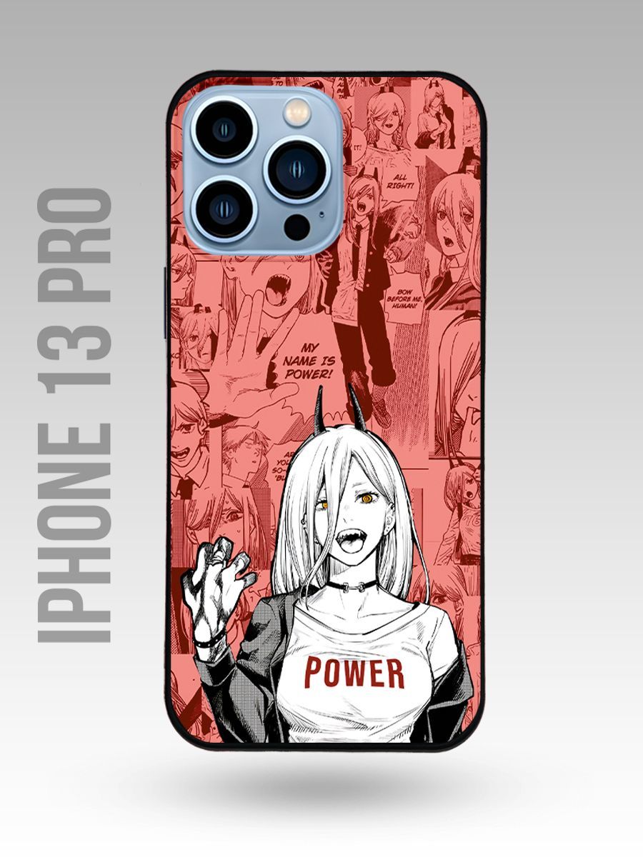 картинка Чехол на Iphone 13 Pro Anime|Аниме|Manga|Манга|Девушка|Рога от магазина Каждому Своё