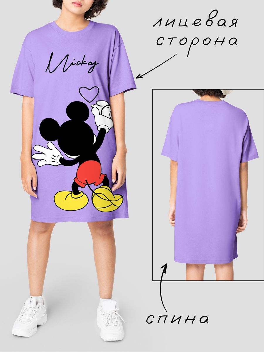 картинка Платье|Disney|Дисней|Mickey Mouse|Микки Маус от магазина Каждому Своё
