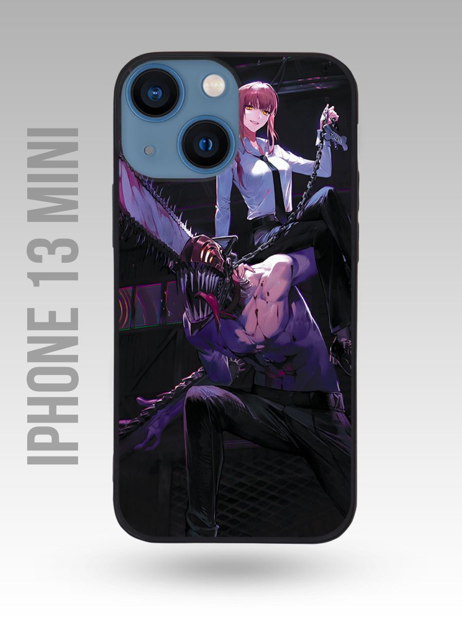 картинка Чехол на Iphone 13 Mini Аниме|Манга|Девушка|Ножницы от магазина Каждому Своё