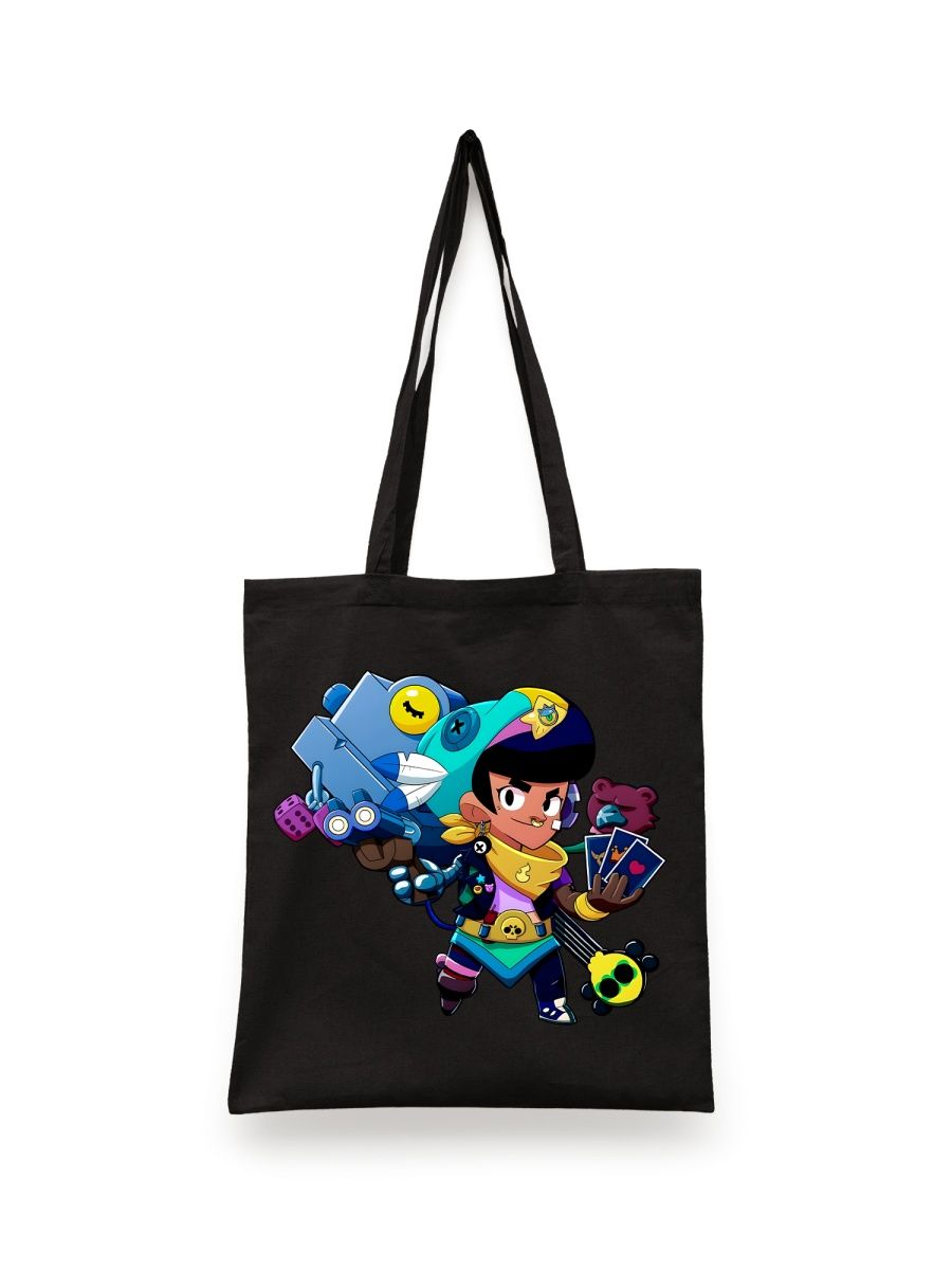 картинка Сумка-шоппер принт игра Бравл Старс Нита от магазина Каждому Своё