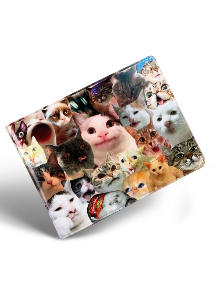 картинка Обложка на студенческий билет Мем Коты от магазина Каждому Своё