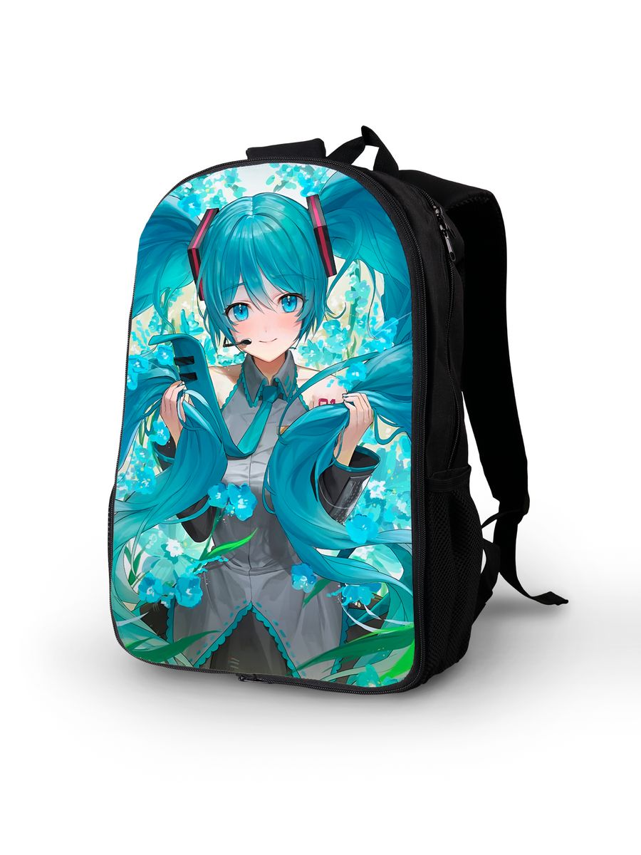 картинка Рюкзак|Хацунэ Мику|Виртуальная певица|Айдол|Miku Hatsune от магазина Каждому Своё