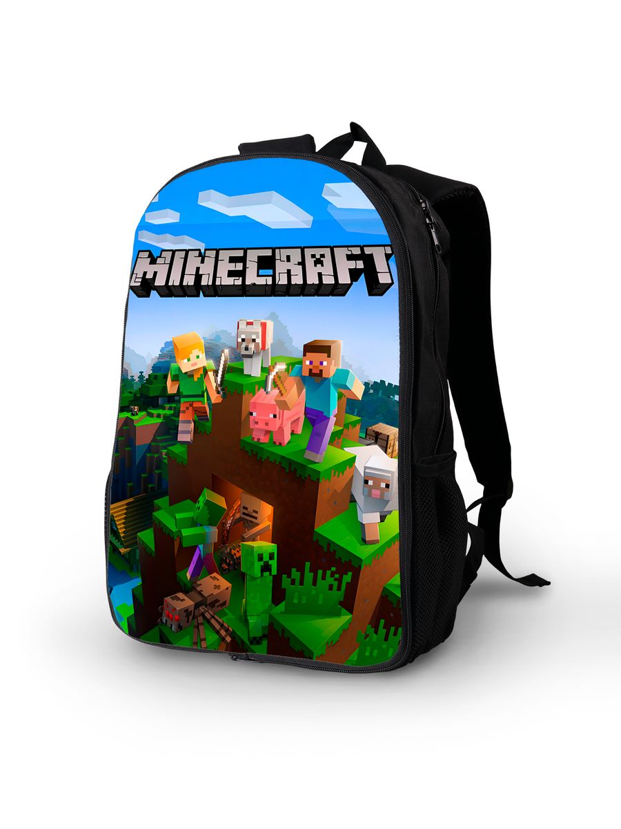 картинка Рюкзак|Манйкрафт|Minecraft|Игра|Game|Песочница от магазина Каждому Своё
