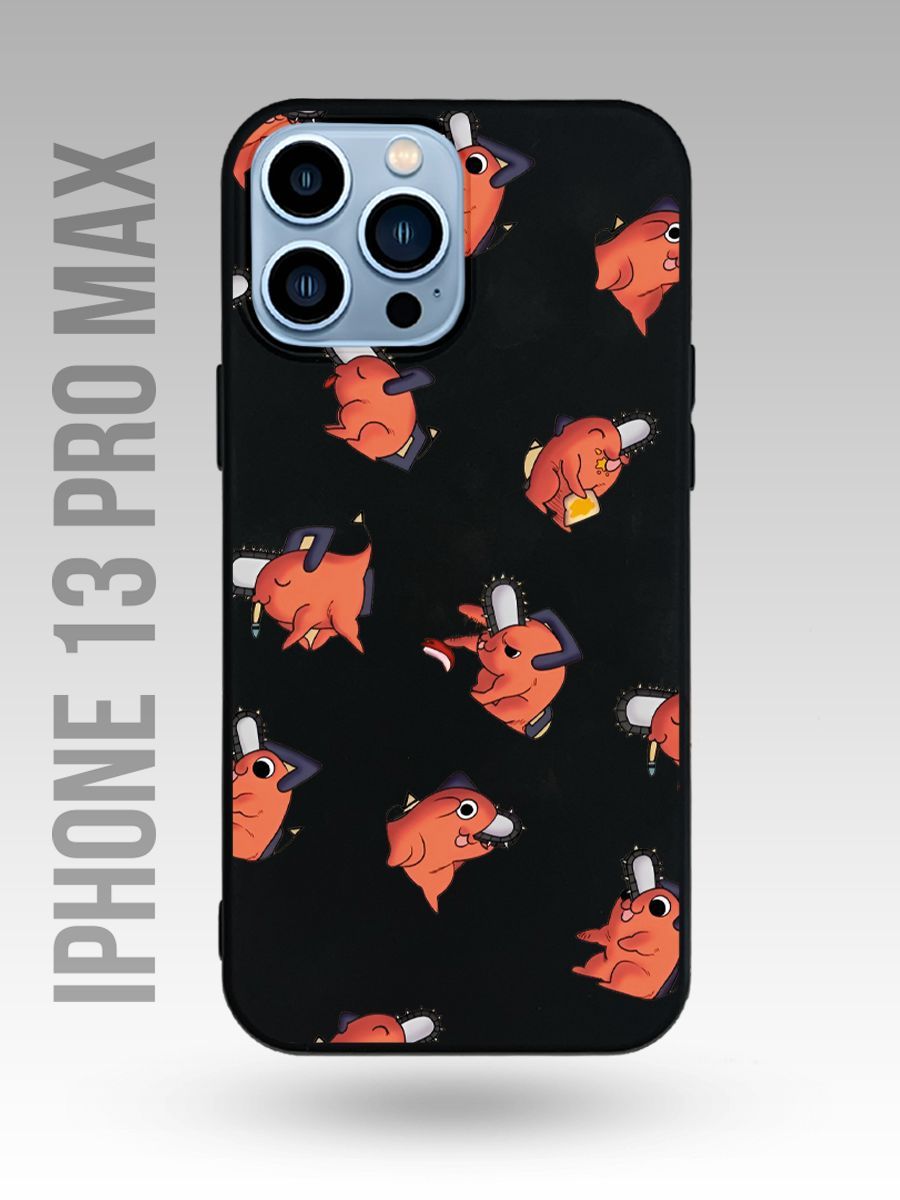 картинка Чехол на Iphone 13 pro max Аниме|Манга|Зверек|Бензопила от магазина Каждому Своё