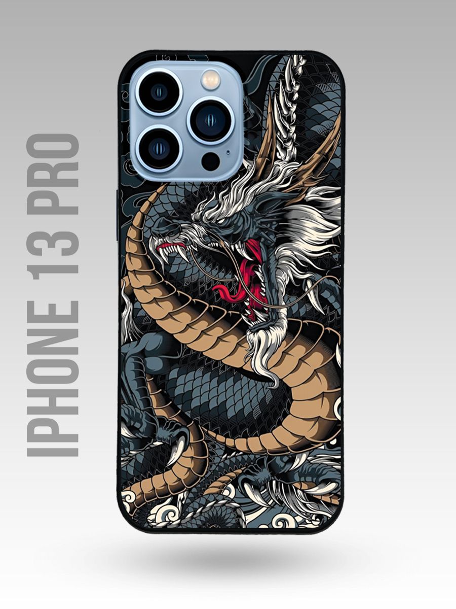 картинка Чехол на Iphone 13 Pro Китайский Стиль|Китайский Дракон от магазина Каждому Своё