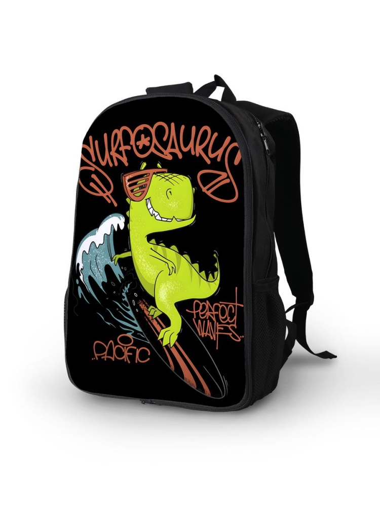 картинка Рюкзак Портфель Динозавр Dinosaur Динозавр на скейте от магазина Каждому Своё