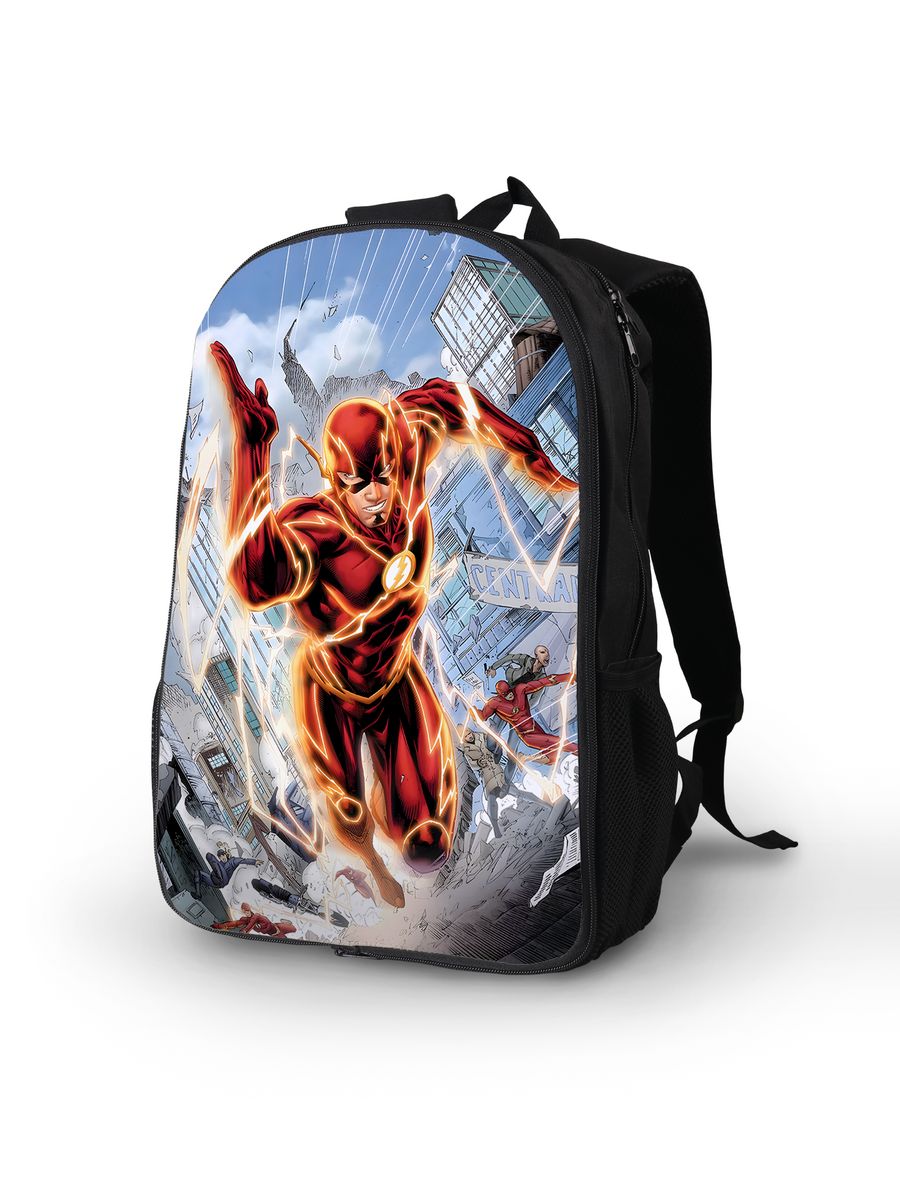 картинка Рюкзак Портфель DC ДС Супергерои Флэш Flash от магазина Каждому Своё