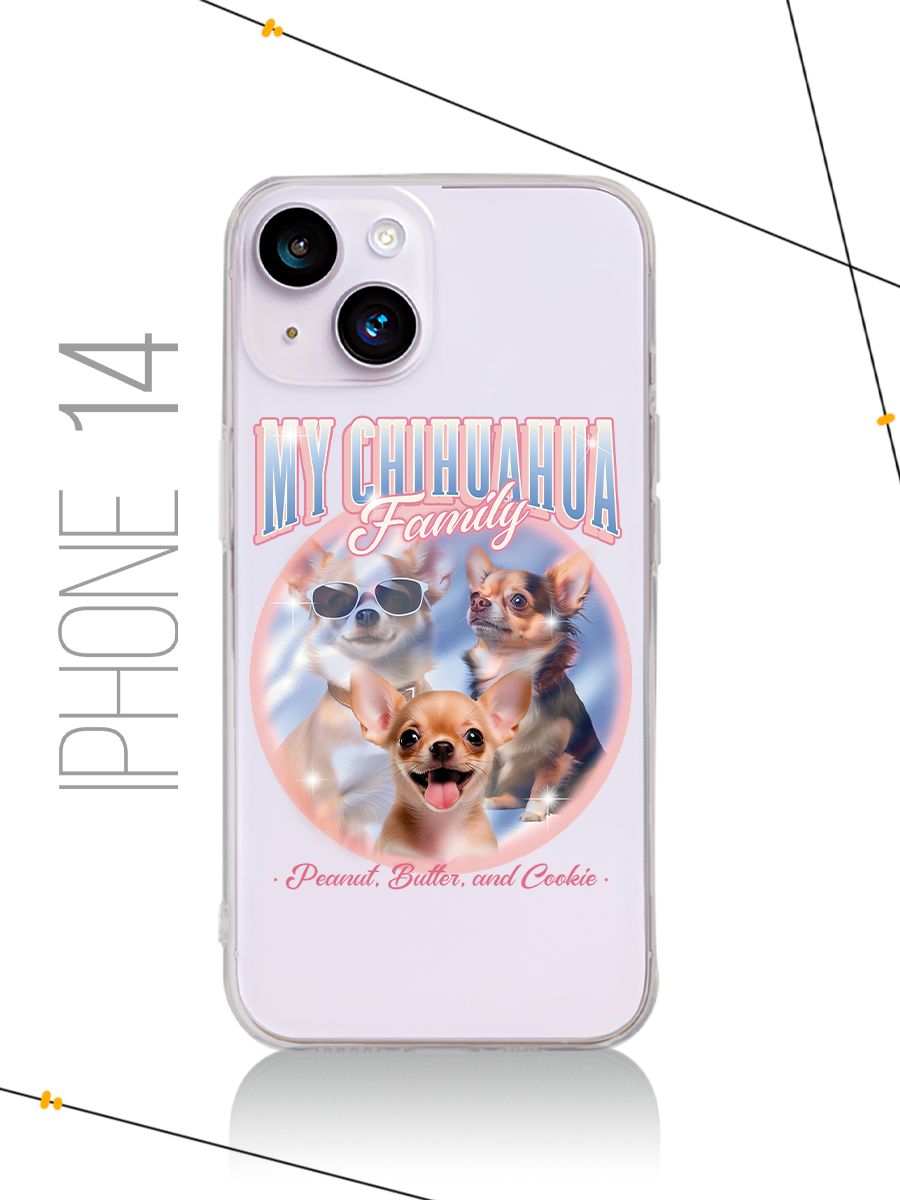 картинка Чехол на Iphone 14 Animal|Животные|Чихуахуа от магазина Каждому Своё