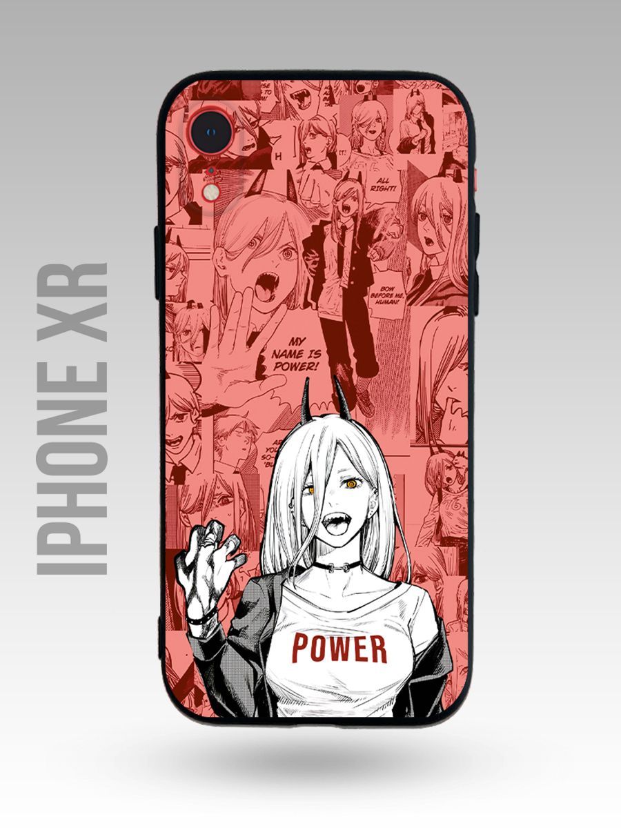 картинка Чехол на Iphone XR Anime|Аниме|Manga|Манга|Девушка|Рога от магазина Каждому Своё