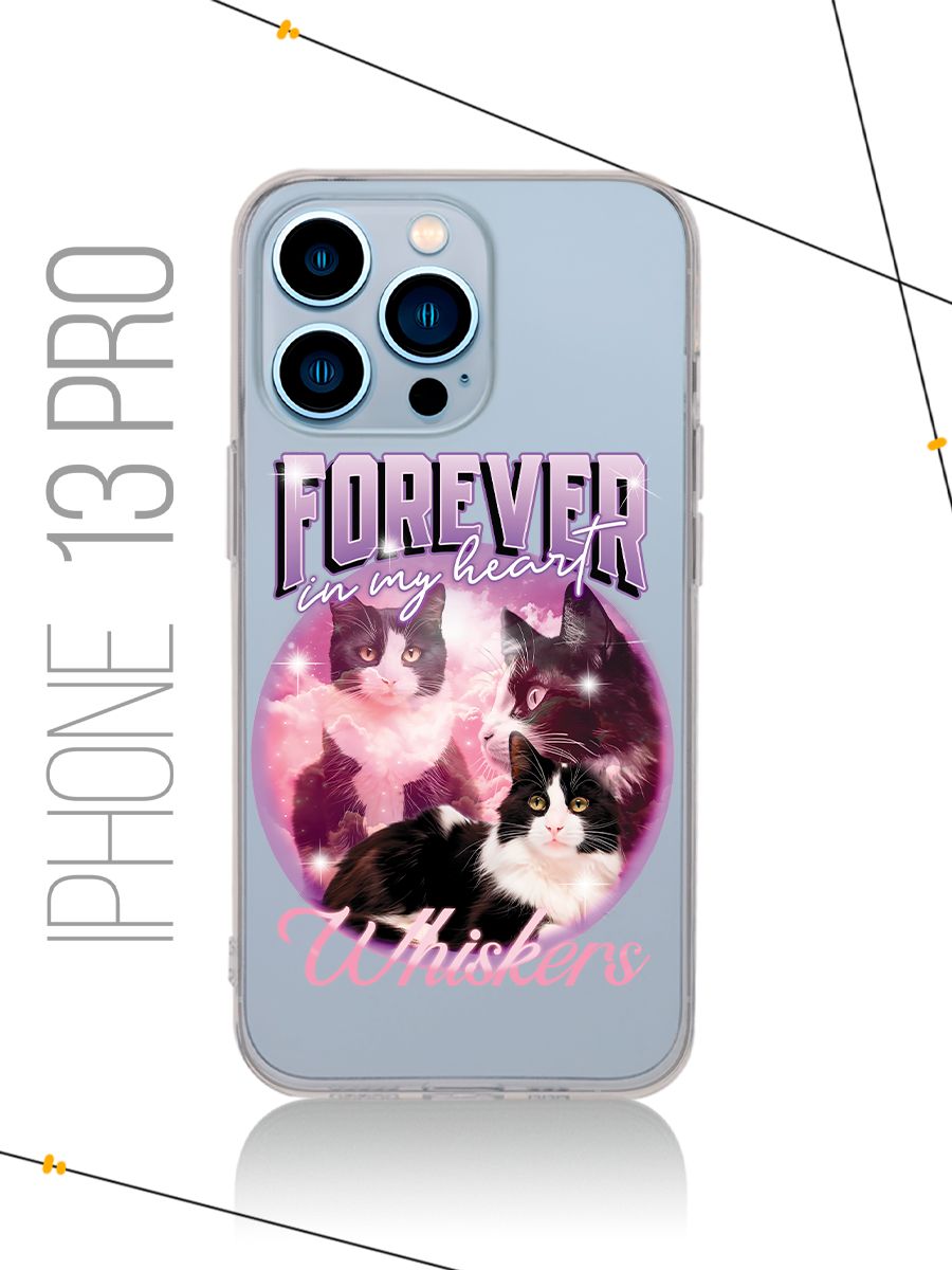 картинка Чехол на Iphone 13 Pro Animals|Животные|Котики от магазина Каждому Своё