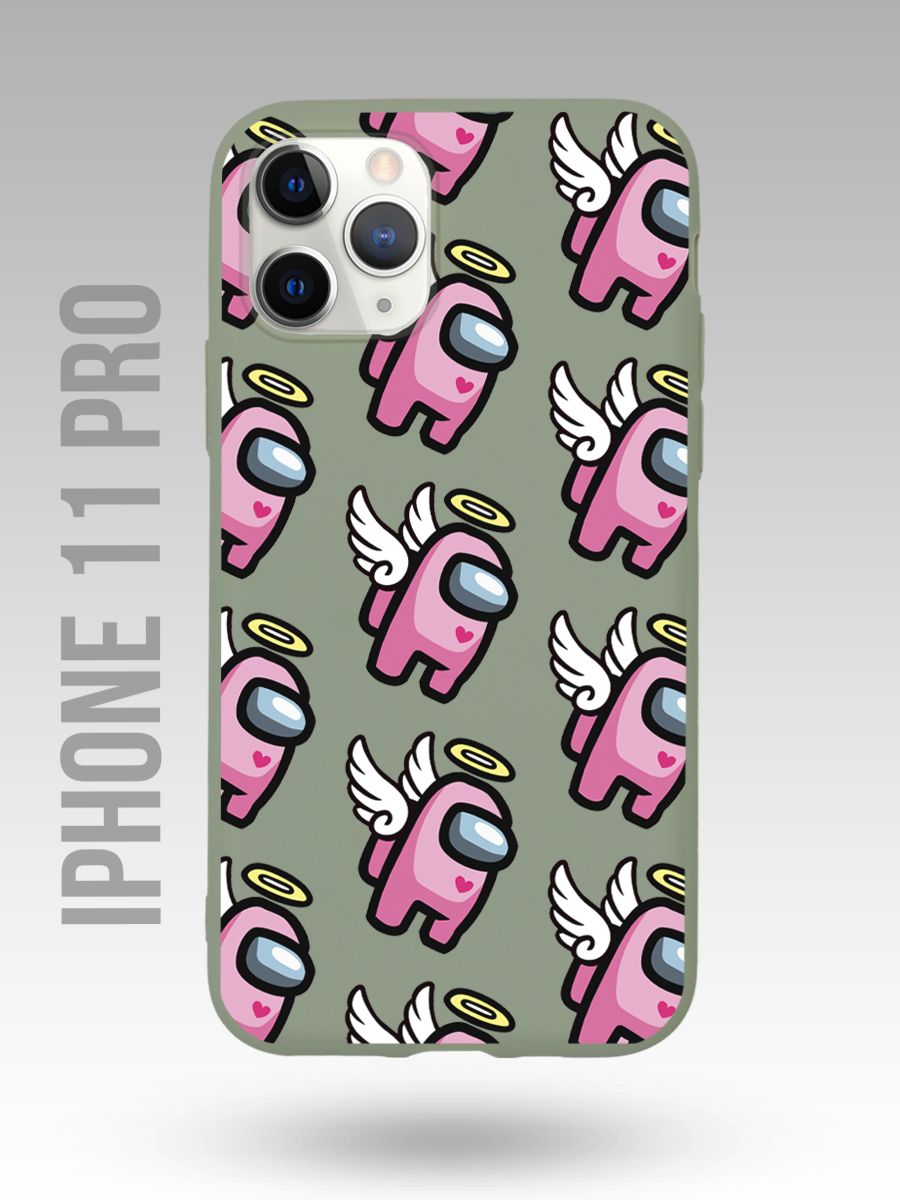 картинка Чехол на Iphone 11 Pro Among Us|Амонг Ас|Imposter|Предатель от магазина Каждому Своё