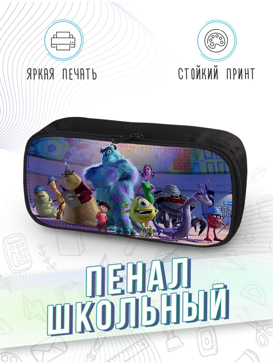картинка Пенал школьный Майк Вазовски Корпорация Монстров от магазина Каждому Своё