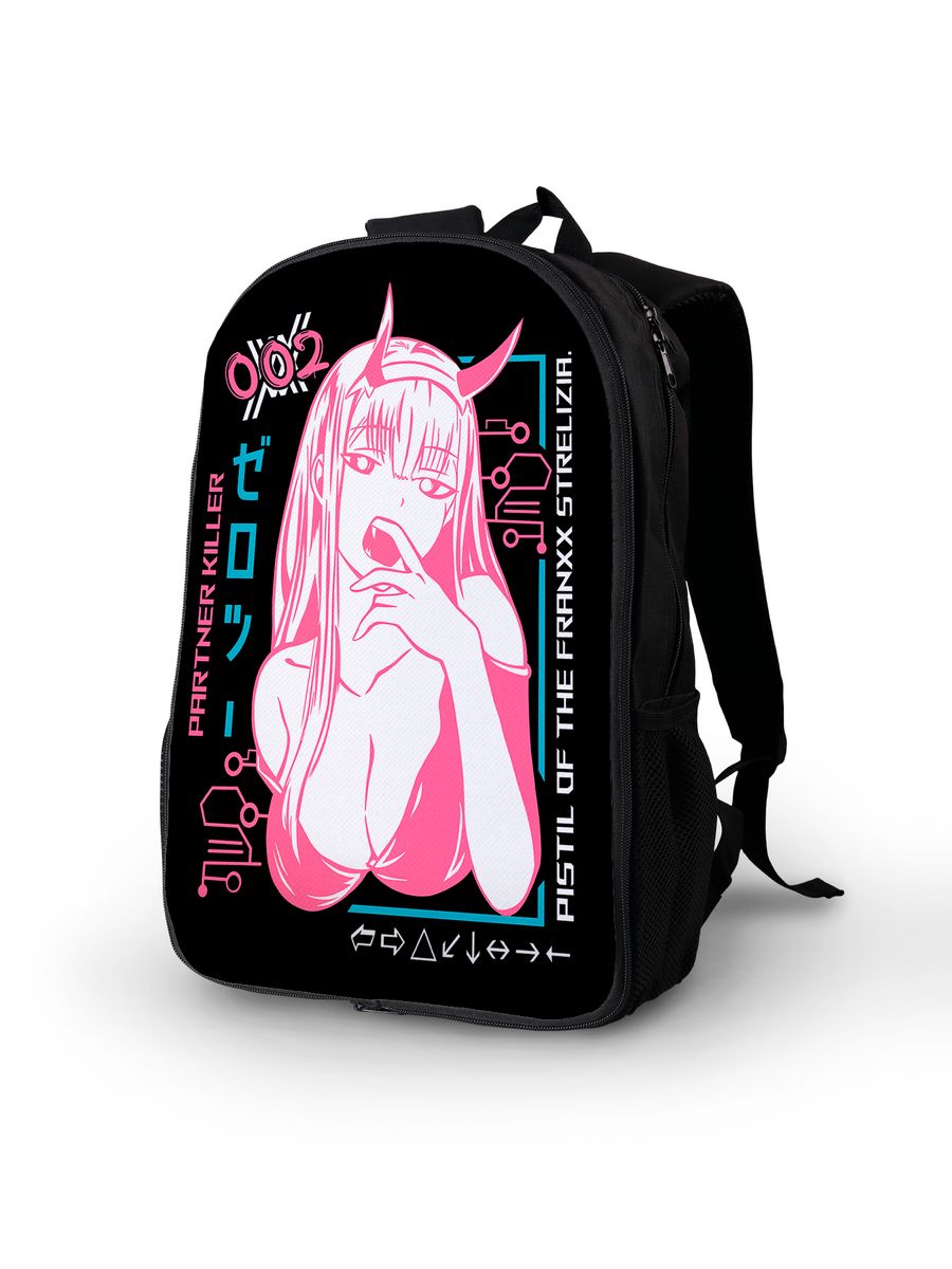 картинка Рюкзак Портфель Дед Инсайт Аниме Zero Two Зеро Ту Y2K от магазина Каждому Своё