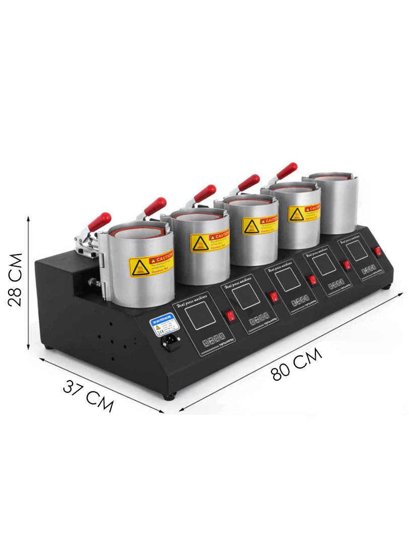 картинка Термопресс кружечный на 5 кружек для сублимации от магазина Каждому Своё