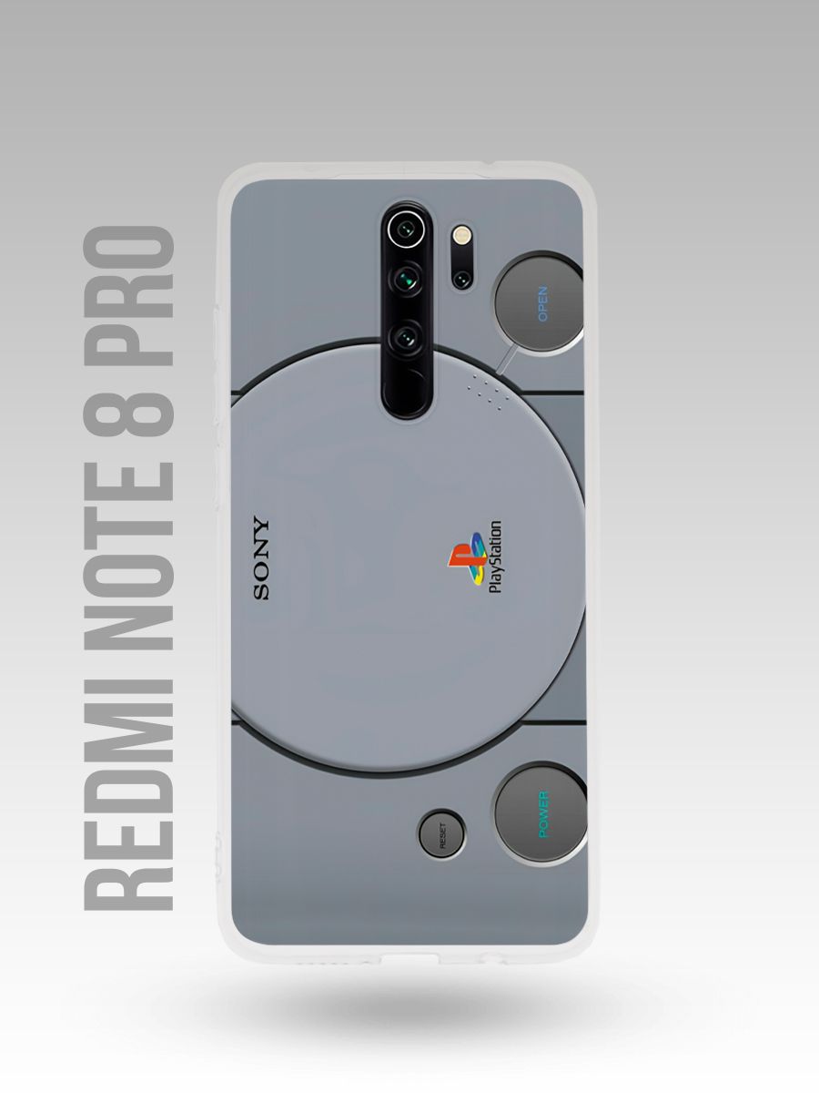 картинка Чехол на Xiaomi Redmi Note 8 Pro PlayStation|Плэйстейшн от магазина Каждому Своё