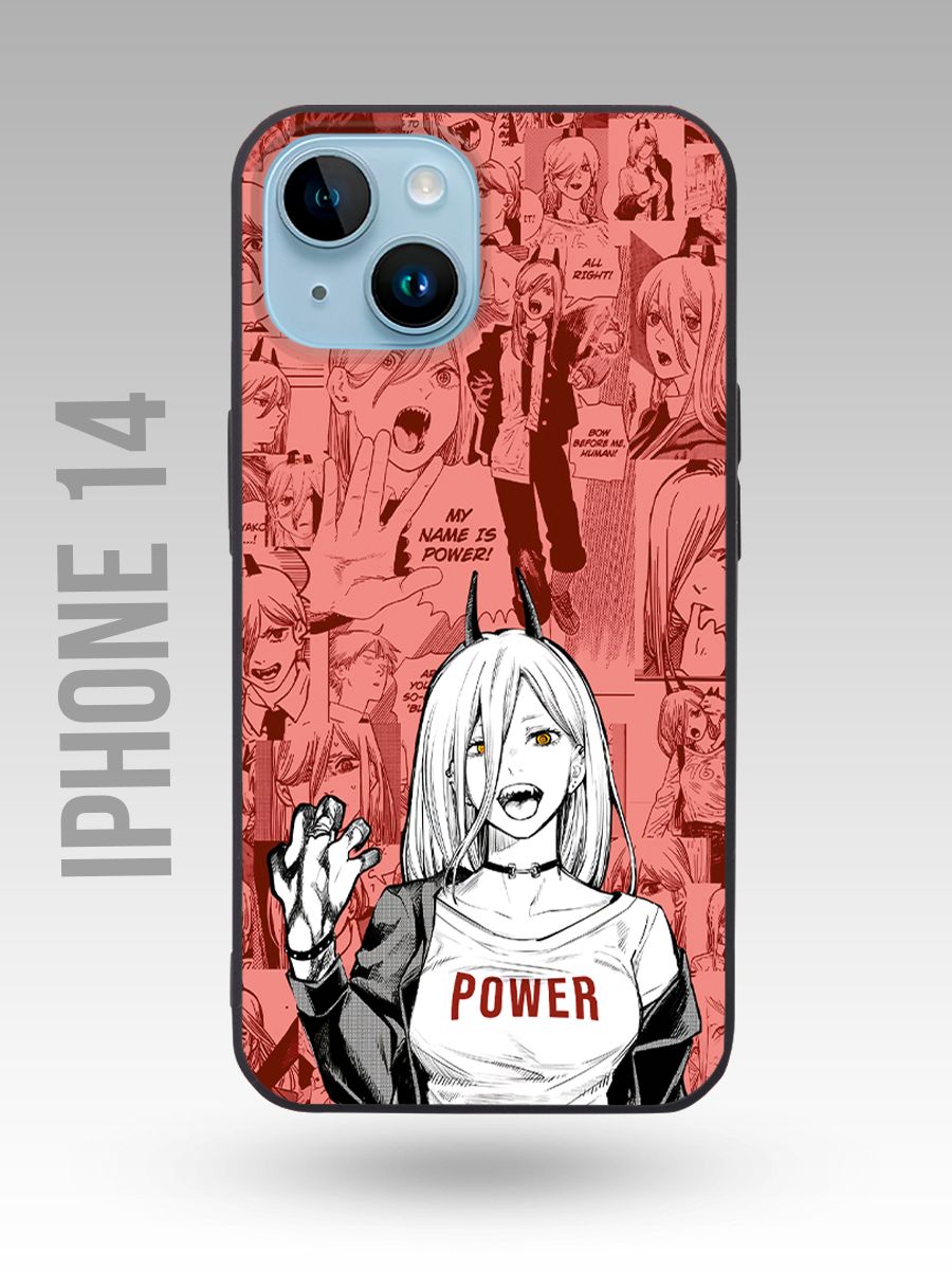 картинка Чехол на Iphone 14 Anime|Аниме|Manga|Манга|Девушка|Рога от магазина Каждому Своё