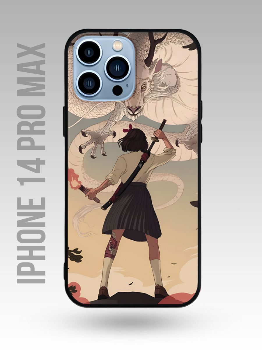картинка Чехол на Iphone 14 Pro Max Китайский Стиль|Девушка от магазина Каждому Своё