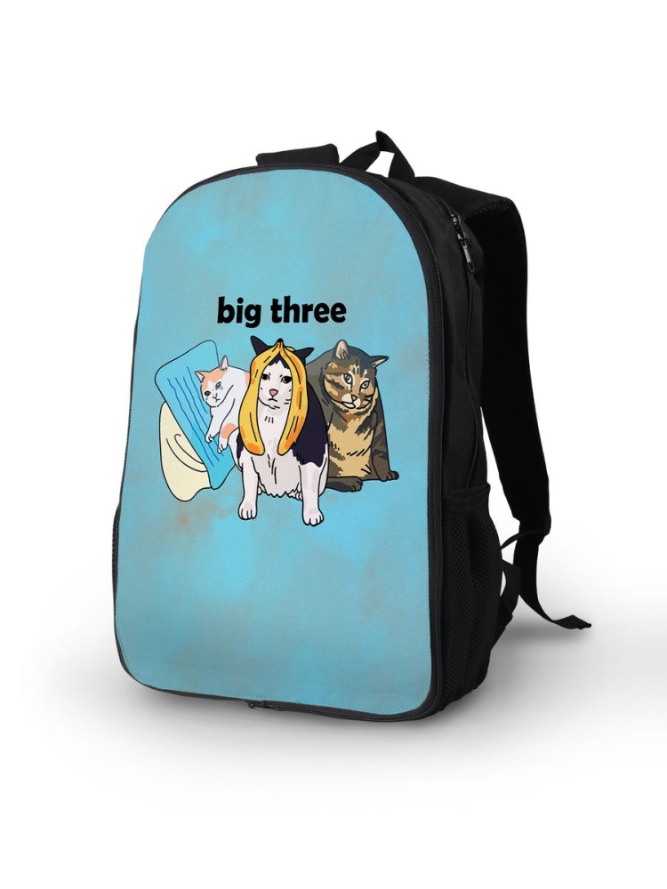 картинка Рюкзак Animals Животные Cat Коты Мем Mem Мемные Котики от магазина Каждому Своё