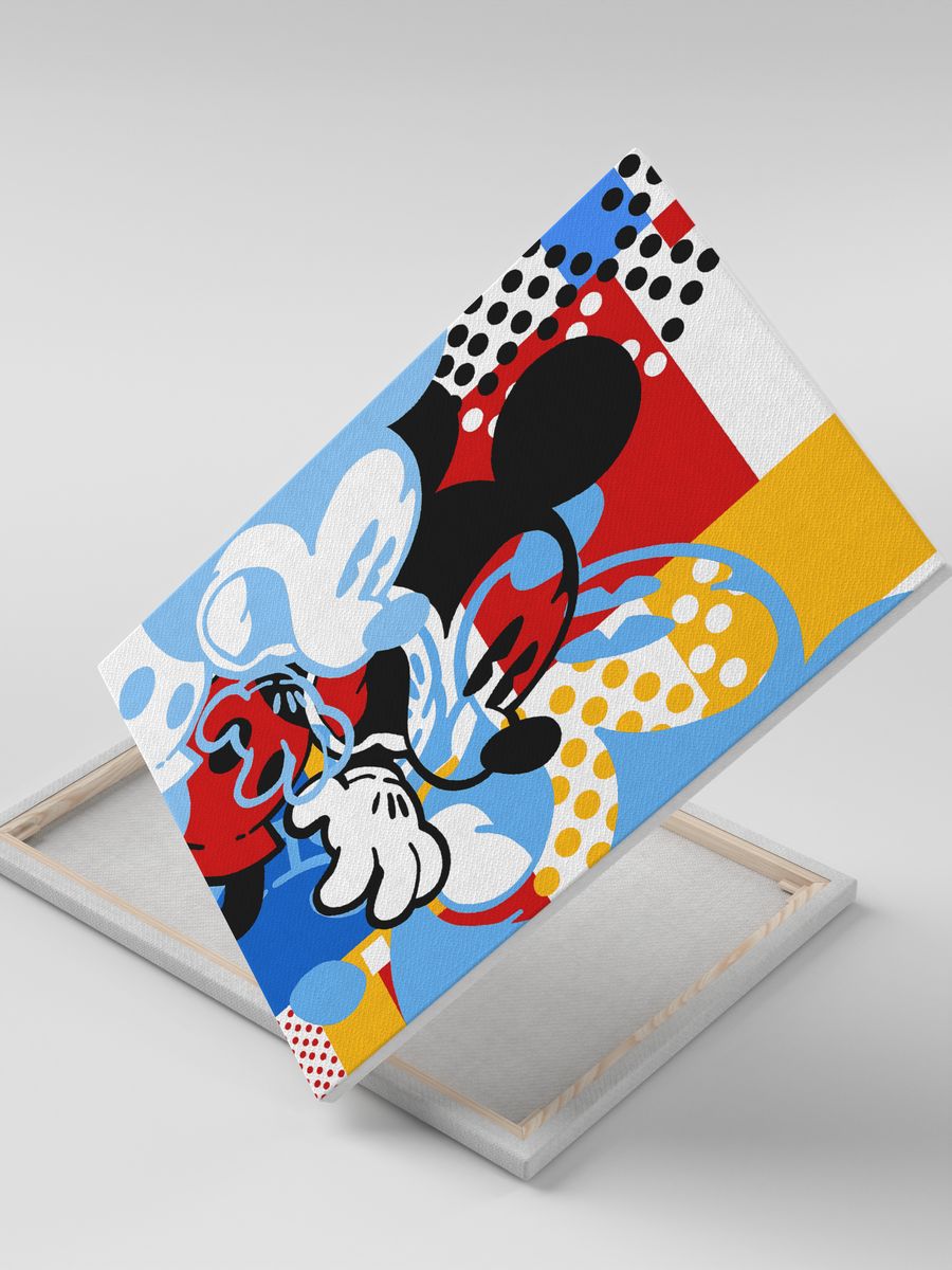 картинка Картина на холсте|Mickey Mouse|Микки Маус от магазина Каждому Своё