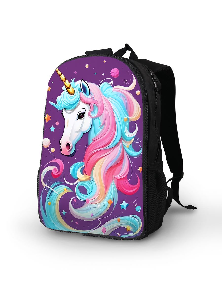 картинка Рюкзак Портфель Милые животные Unicorn Единорог от магазина Каждому Своё