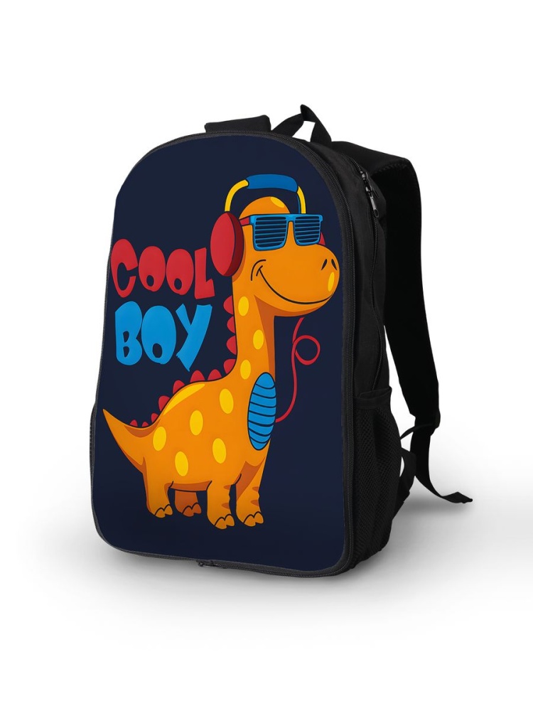 картинка Рюкзак Портфель Динозавр Dinosaur Динозавр на скейте от магазина Каждому Своё