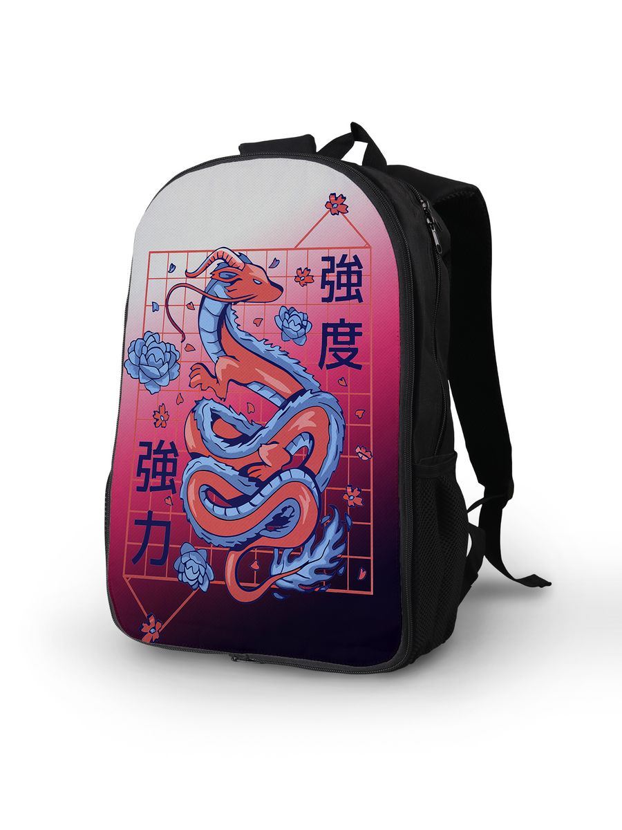 картинка Рюкзак Портфель Новый Год New Year Год Дракона Dragon 2024 от магазина Каждому Своё