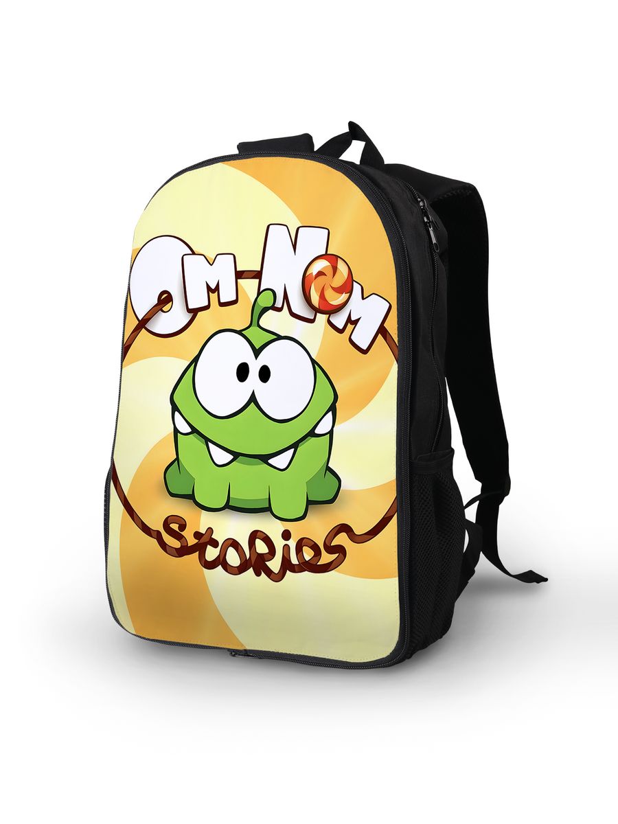 картинка Рюкзак Портфель Ам Ням Om Nom Мультсериал Игра от магазина Каждому Своё