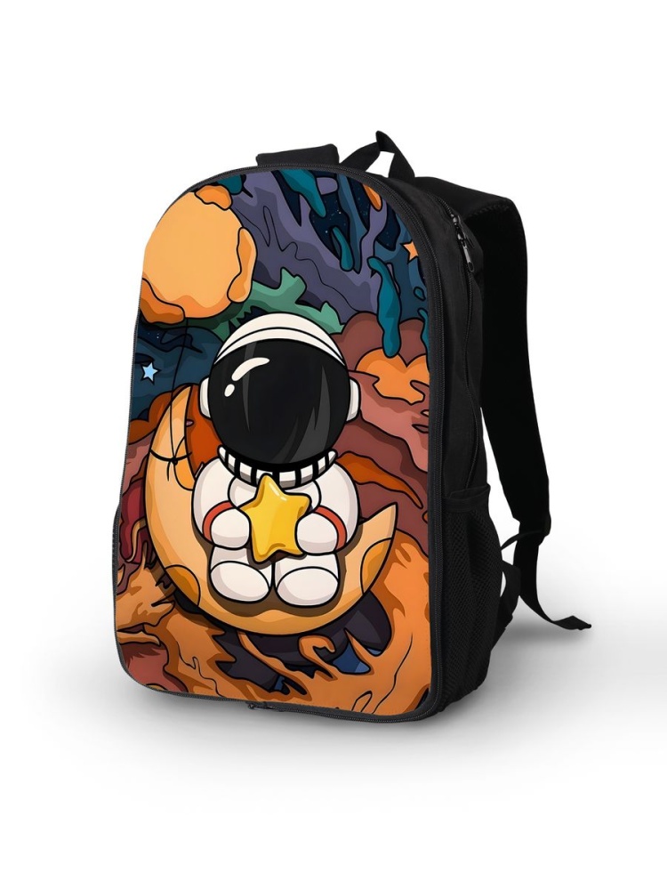 картинка Рюкзак Портфель Космос Звезды Луна Планеты Космонавт от магазина Каждому Своё