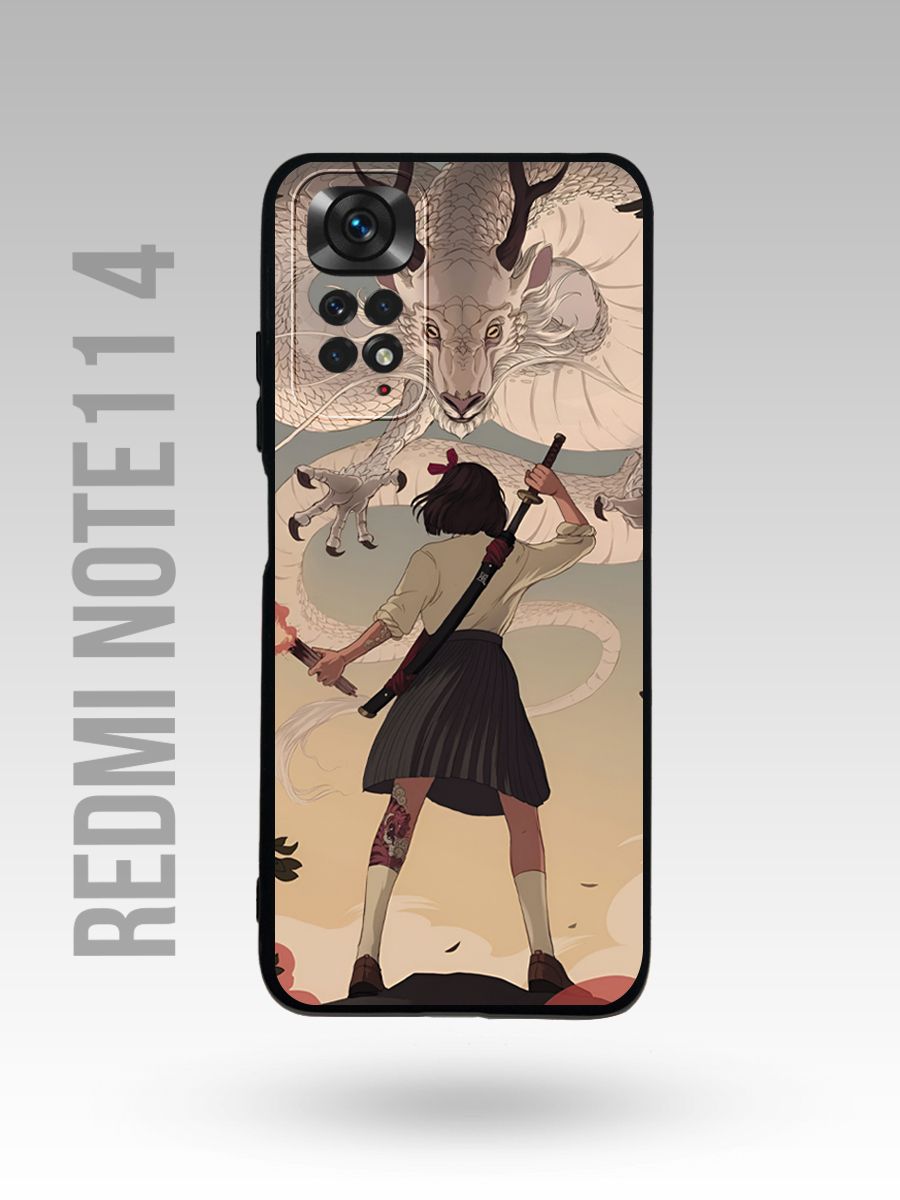 картинка Чехол на Redmi Note 11 4 Китайский Стиль|Девушка от магазина Каждому Своё