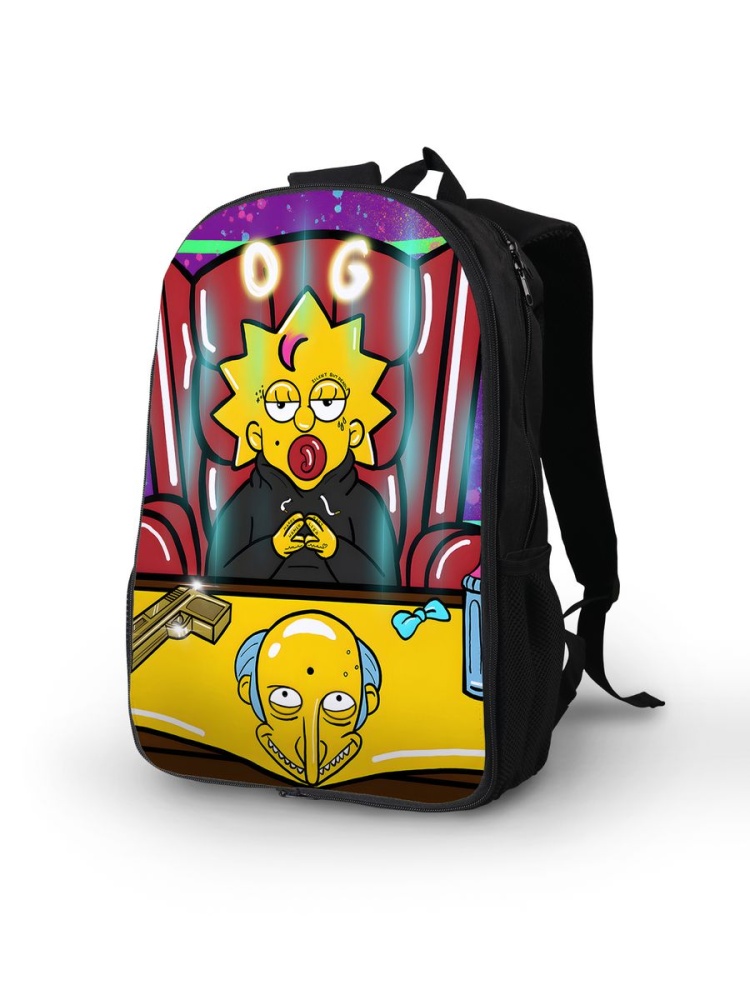 картинка Рюкзак Портфель The Simpsons Симпсоны Мардж Барт Гомер от магазина Каждому Своё