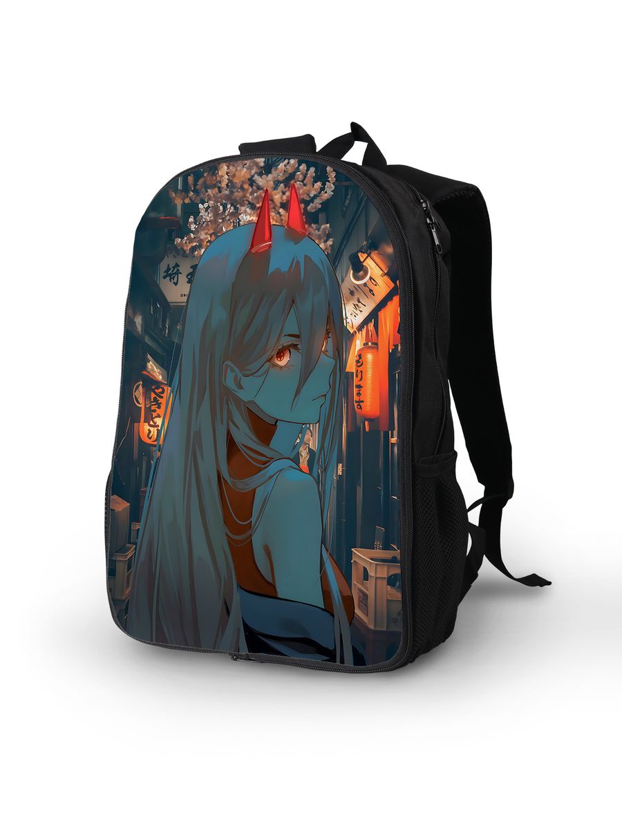 картинка Рюкзак Портфель Аниме Anime Манга Человек Бензопила от магазина Каждому Своё