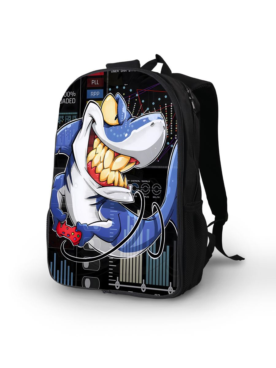 картинка Рюкзак Портфель Акула Морской стиль от магазина Каждому Своё