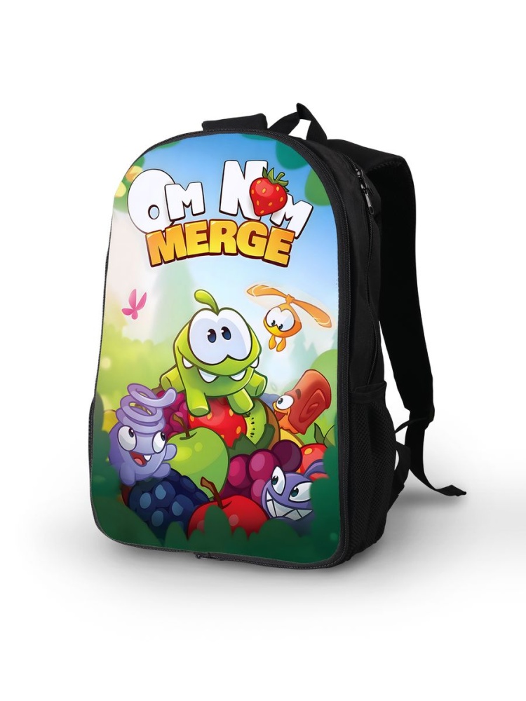 картинка Рюкзак Портфель Ам Ням Om Nom Мультсериал Игра от магазина Каждому Своё