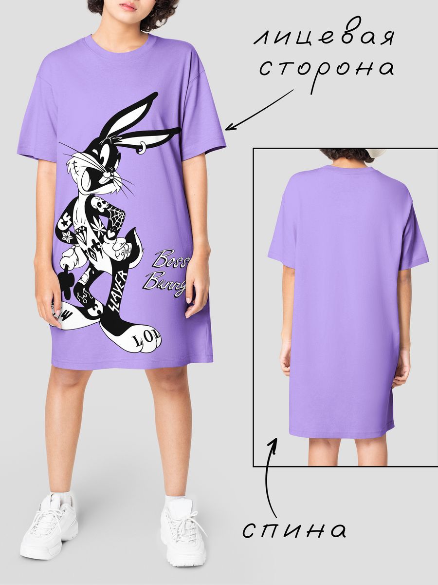 картинка Платье| Багз Банни|Кролик|Заяц|Bugs Bunny от магазина Каждому Своё