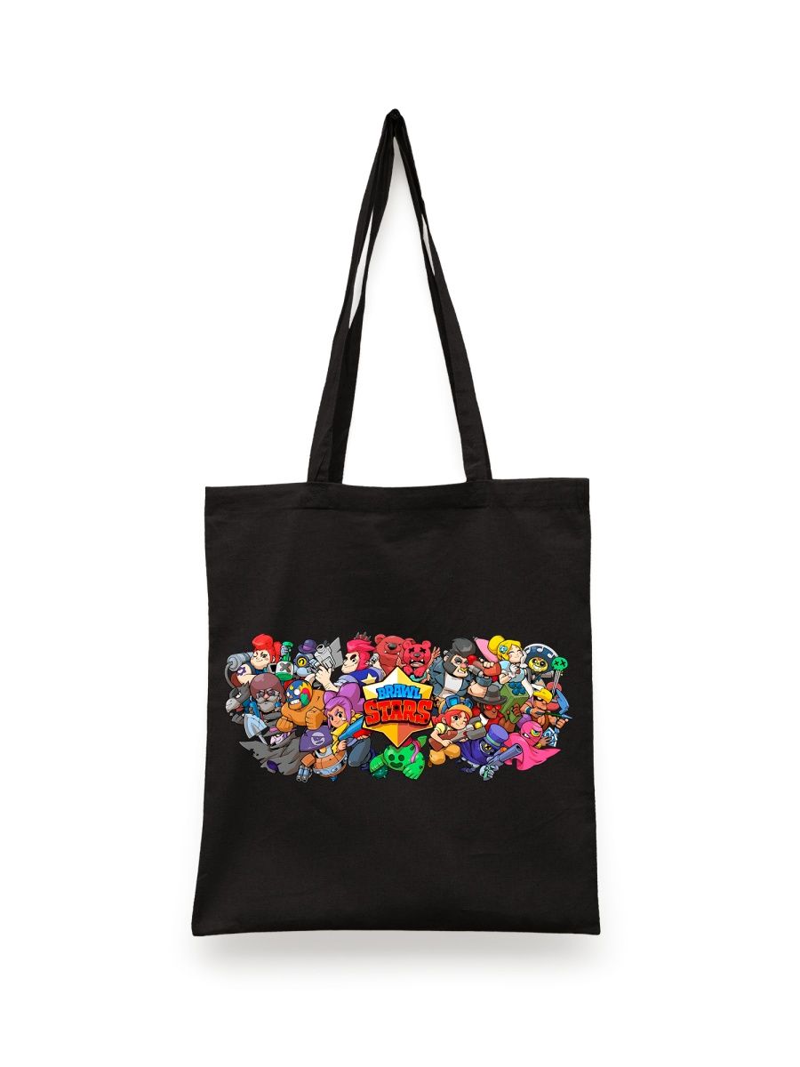 картинка Сумка-шоппер принт игра Бравл Старс Нита от магазина Каждому Своё