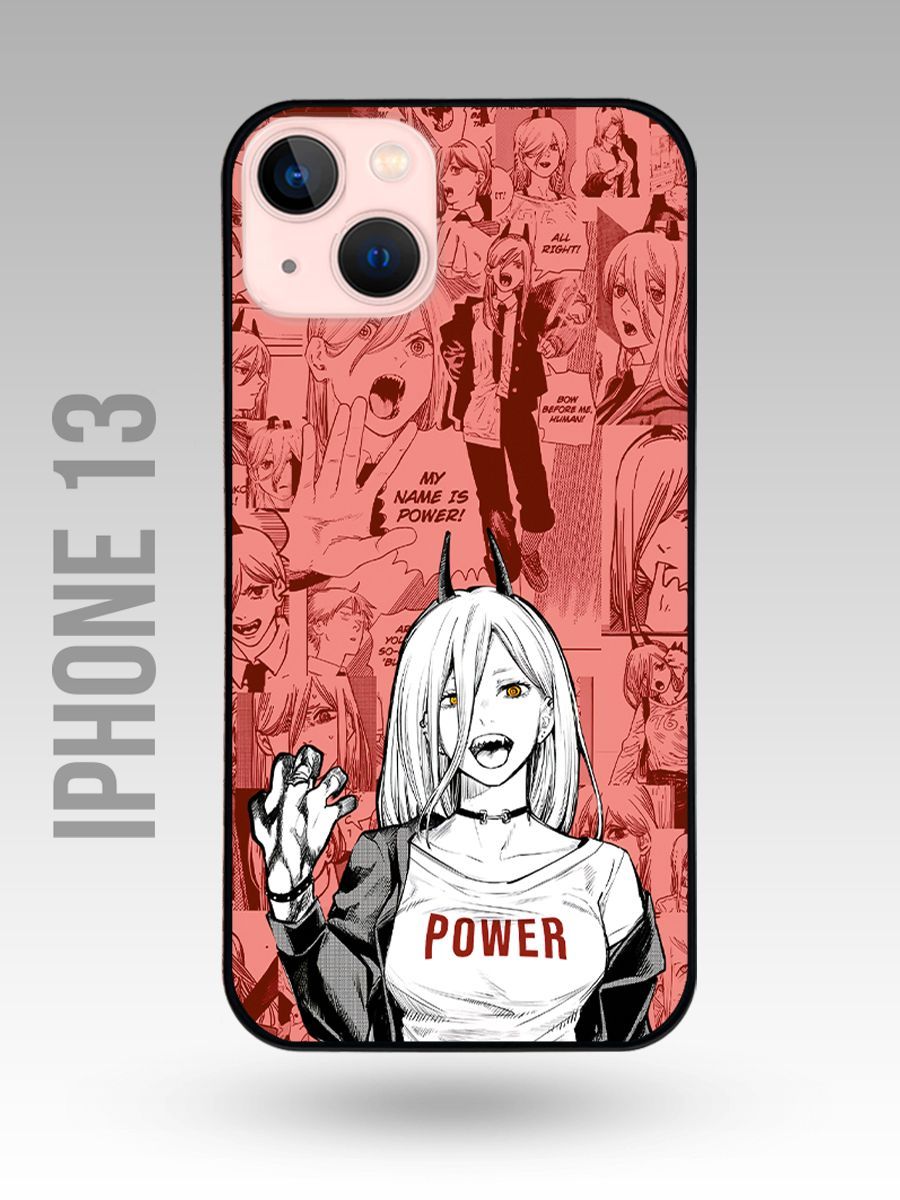 картинка Чехол на Iphone 13 Anime|Аниме|Manga|Манга|Девушка|Рога от магазина Каждому Своё