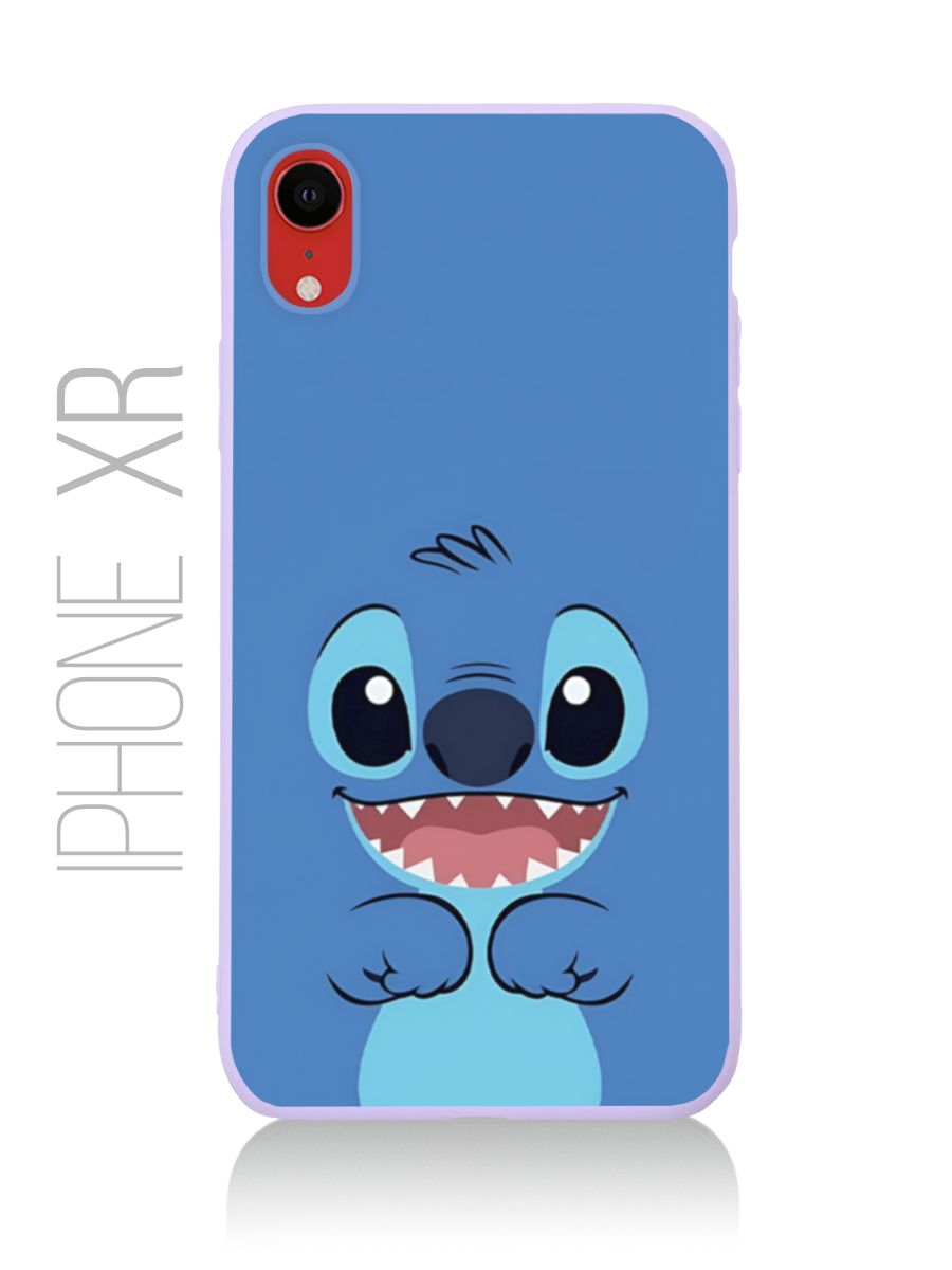 картинка Чехол на Iphone XR Мультфильм Лило и Стич|Стич от магазина Каждому Своё