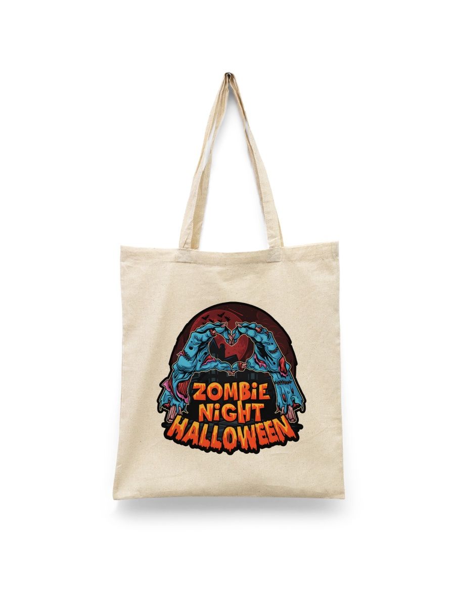 картинка Хеллоуин Helloween Тыква Зомби Скелеты от магазина Каждому Своё