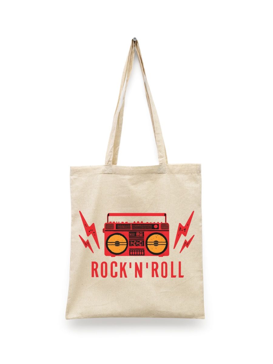 картинка Шоппер принт Рок н Ролл Rock and Roll от магазина Каждому Своё