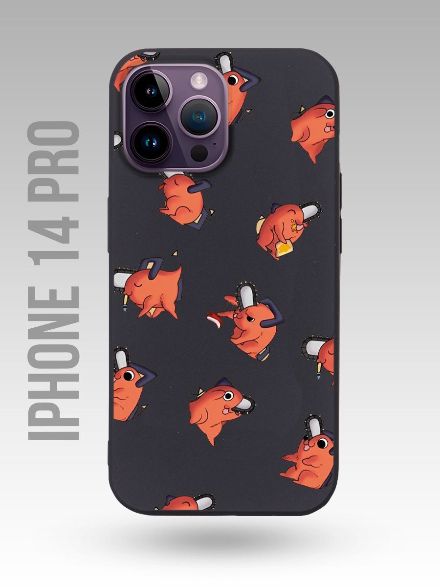 картинка Чехол на Iphone 14 Pro Аниме|Манга|Зверек|Бензопила от магазина Каждому Своё