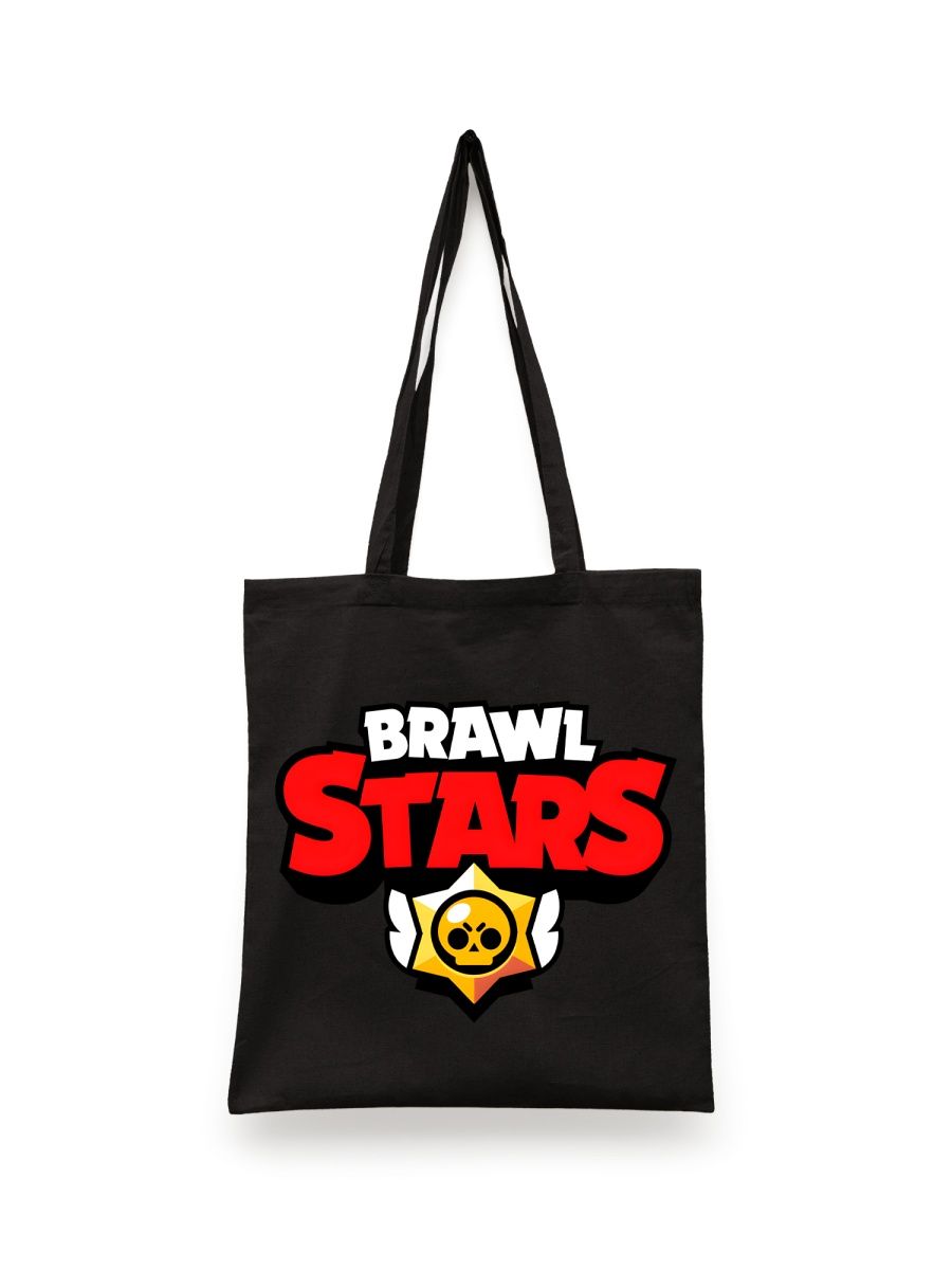 картинка Сумка-шоппер принт игра Бравл Старс Карл от магазина Каждому Своё
