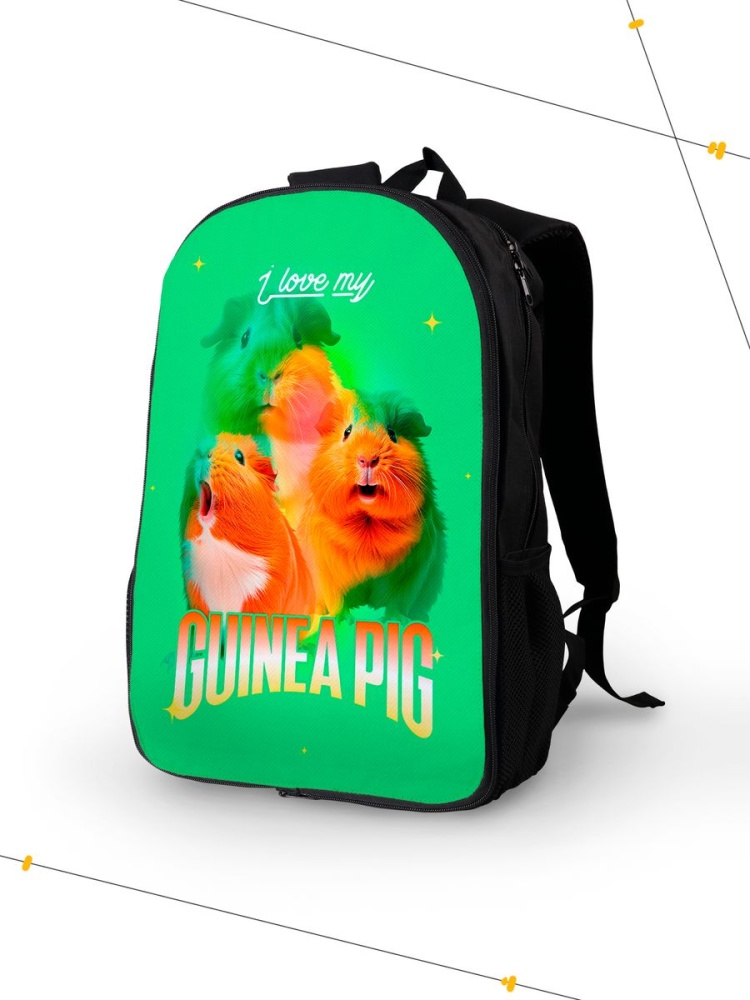 картинка Рюкзак|I Love My Guinea Pig|Я люблю свою морскую свинку от магазина Каждому Своё