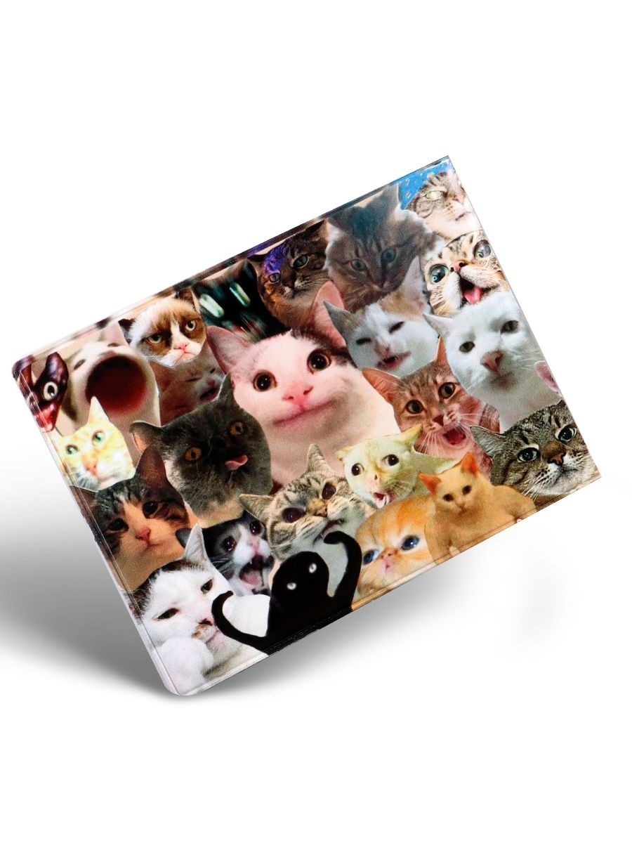 картинка Обложка на студенческий билет Мем Коты от магазина Каждому Своё