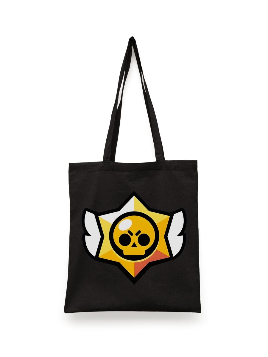 картинка Сумка-шоппер принт игра Бравл Старс Нита от магазина Каждому Своё