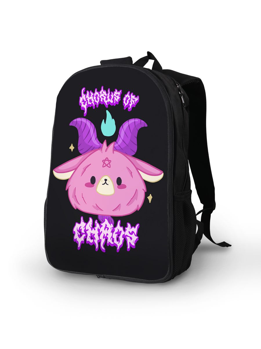 картинка Рюкзак|Chorus of Chaous|Хор Хауса|Козлик|Пентаграмма|Рога от магазина Каждому Своё