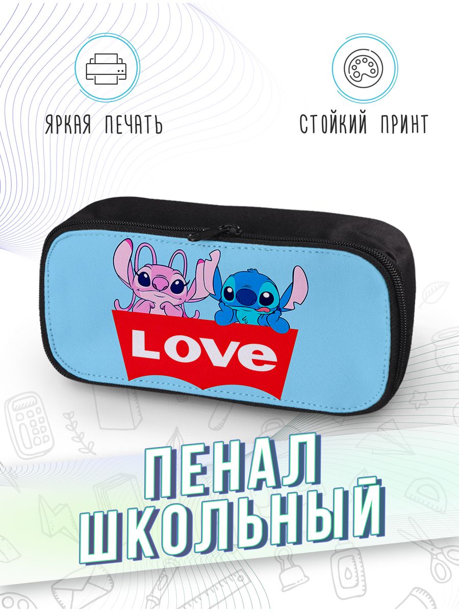 картинка Пенал школьный |Лило и Стич|Lilo & Stitch|Дисней|Disney от магазина Каждому Своё