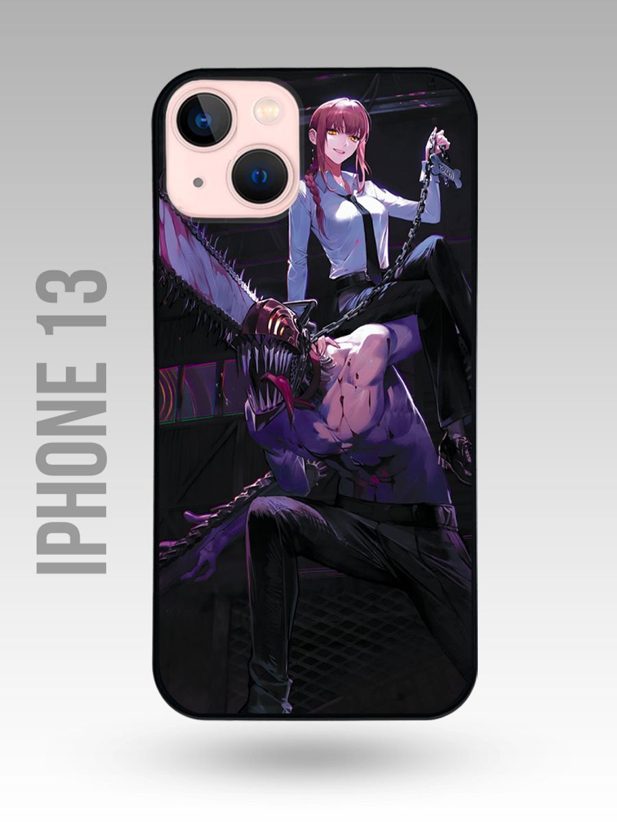 картинка Чехол на Iphone 13 Аниме|Манга|Девушка|Ножницы от магазина Каждому Своё