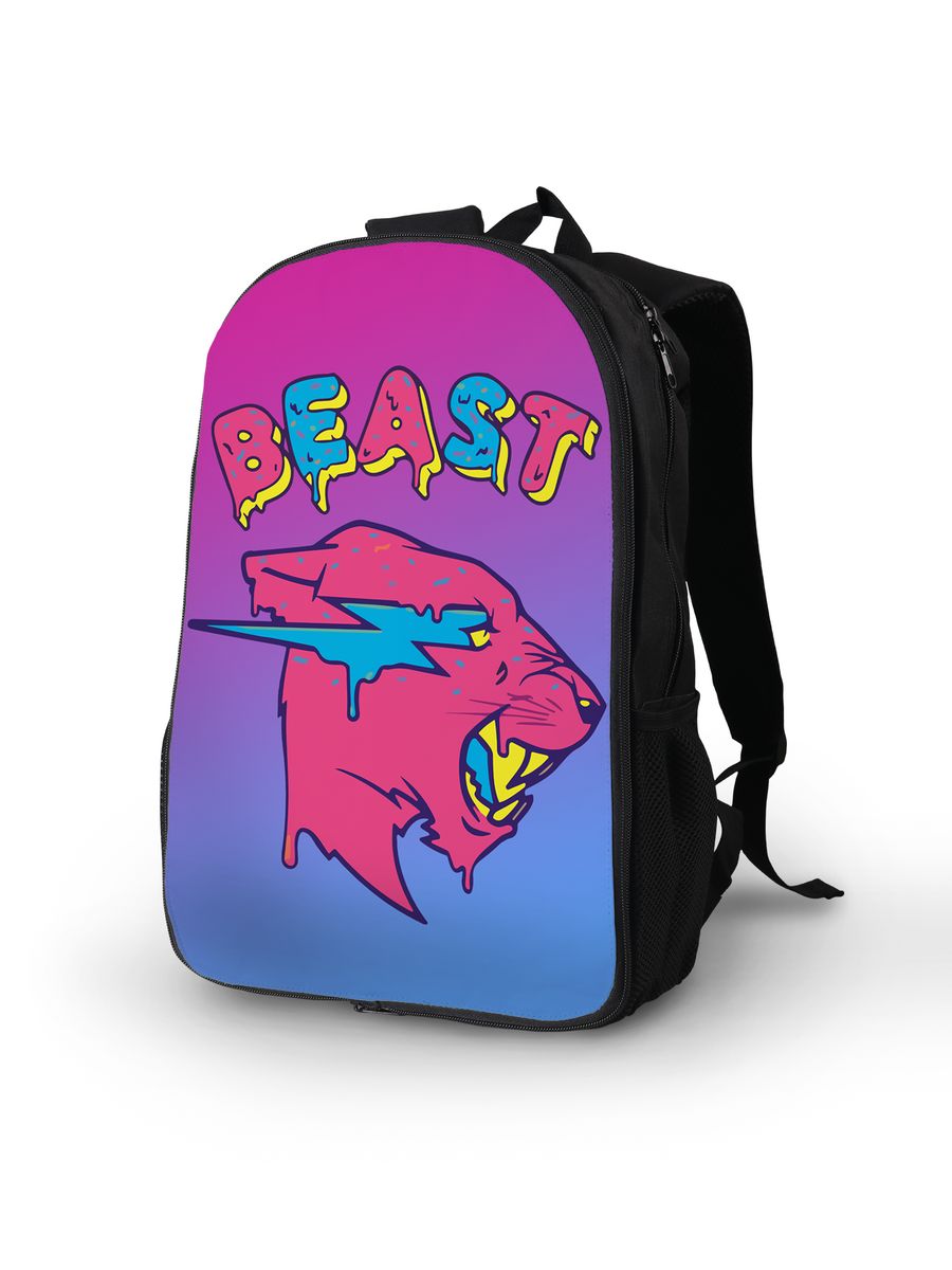 картинка Рюкзак|Мистер Бист|Блогер|Mr Beast|Джимми Дональдсон от магазина Каждому Своё